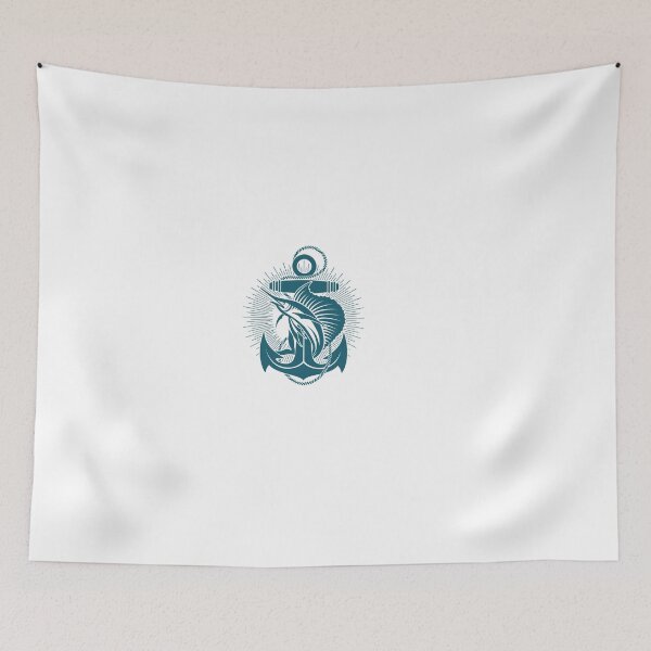 Item preview, Jumping Marlin and Anchor with Ropes.   designed and sold by devaleta.