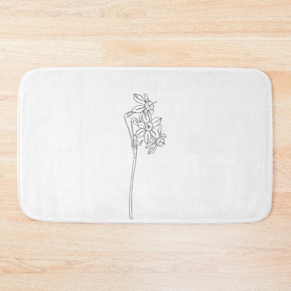 Item preview, Daffodil flower illustration - Lani designed and sold by TheColourStudy.