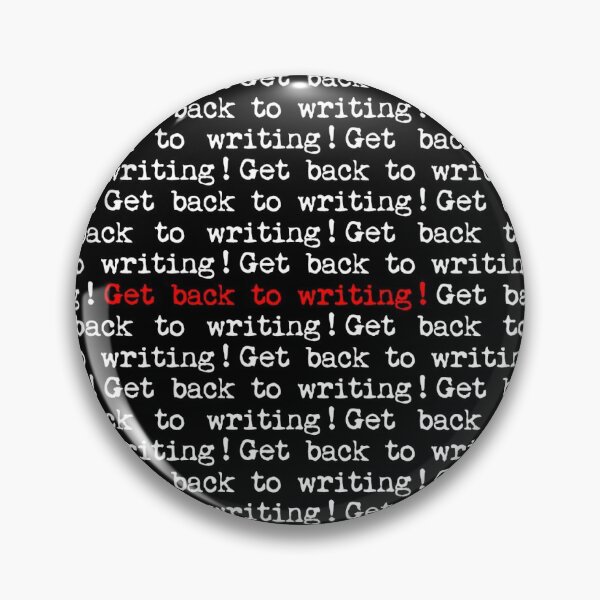 Item preview, Get Back to Writing! designed and sold by fairchildart.