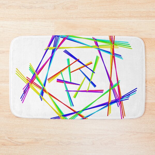 Item preview, Mikado Colorful Lines Abstract Symbol Design designed and sold by Dator-Abstracts.