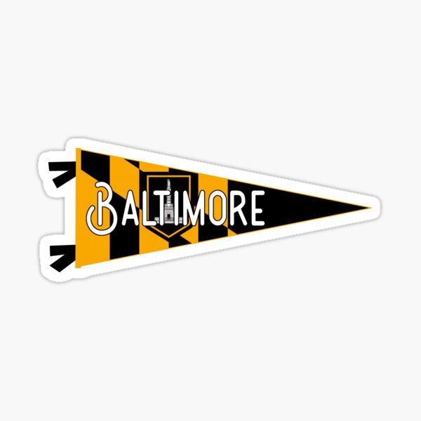 Item preview, Baltimore Flag Pennant designed and sold by zsonn.