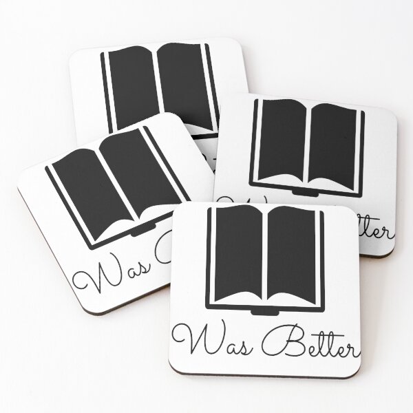Item preview, The Book Was Better (Black text) 2 designed and sold by Obeyesse.