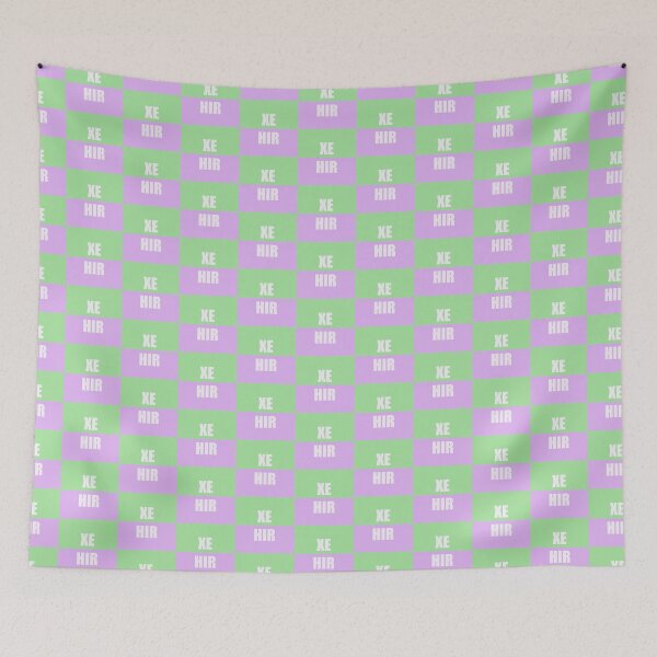 Item preview, Xe/Hir Genderqueer Pride designed and sold by keatonposada.