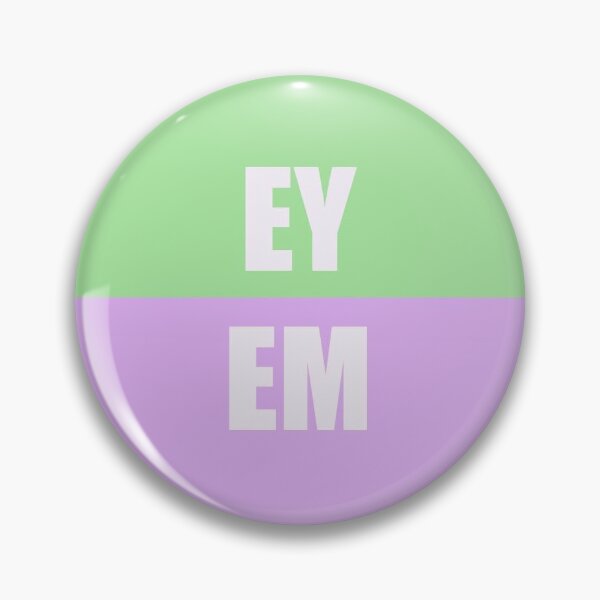 Item preview, Ey/Em Genderqueer Pride designed and sold by keatonposada.