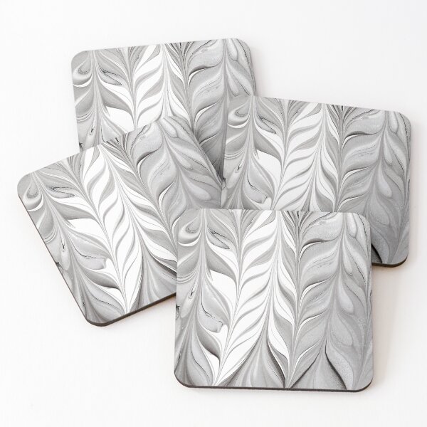 "Chevron" Coasters (Set of 4)