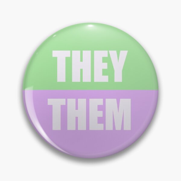 Item preview, They/Them Genderqueer Pride designed and sold by keatonposada.