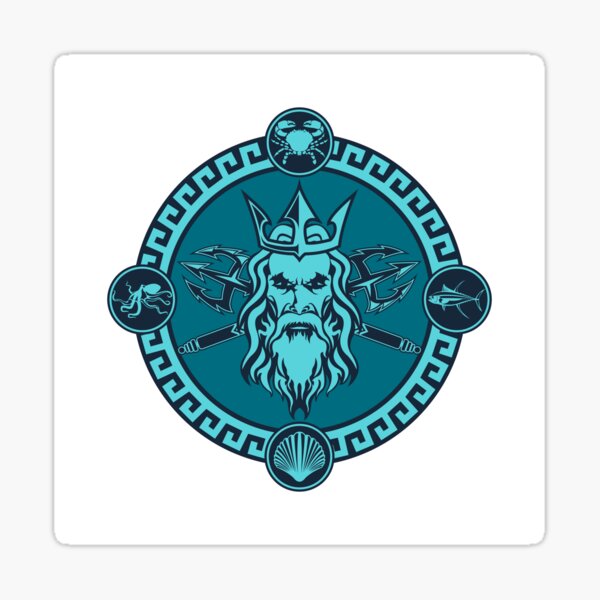 Poseidon Sticker
