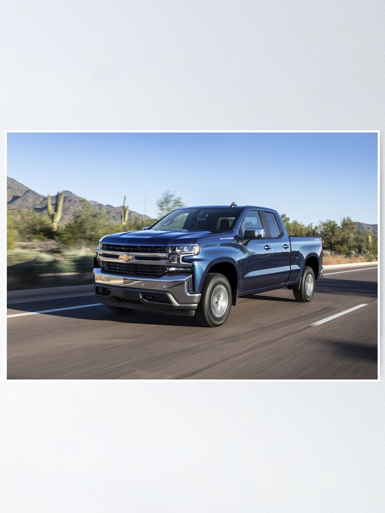 Chevrolet Silverado 1500 Poster By Masoncarr2244 Redbubble