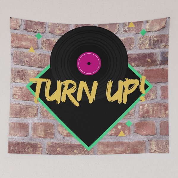 Item preview, Turn Up sign   designed and sold by onjcdesign.