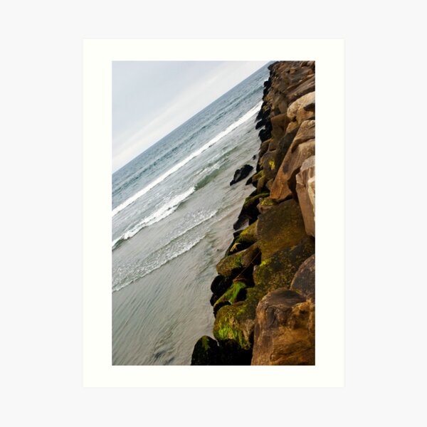 Harbor Jetty Art Print