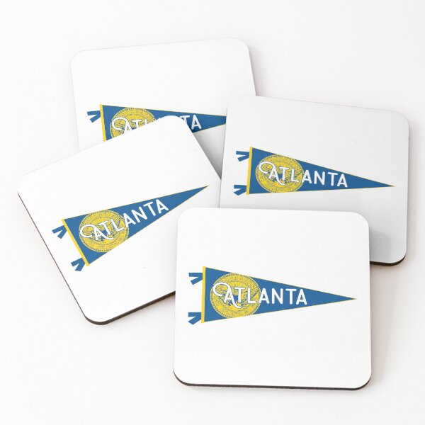 Item preview, Atlanta Flag Pennant designed and sold by Decal Mania.