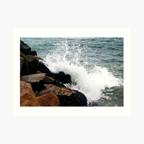 Crashing Waves Art Print