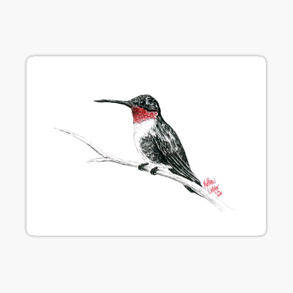 Ruby Red Sticker