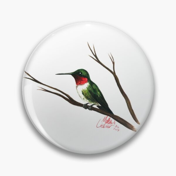 Item preview, Ruby Throated Hummingbird designed and sold by Mattsterpieces1.