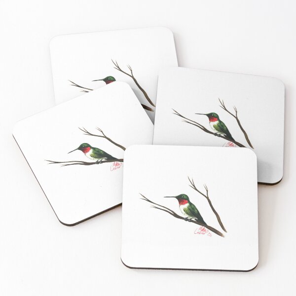 Item preview, Ruby Throated Hummingbird designed and sold by Mattsterpieces1.