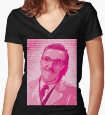 Pink Floyd Women's Fitted V-Neck T-Shirt