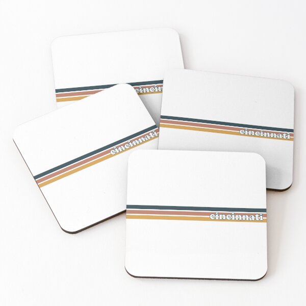 Item preview, Cincinnati Retro Stripe designed and sold by Alexandra Jones.