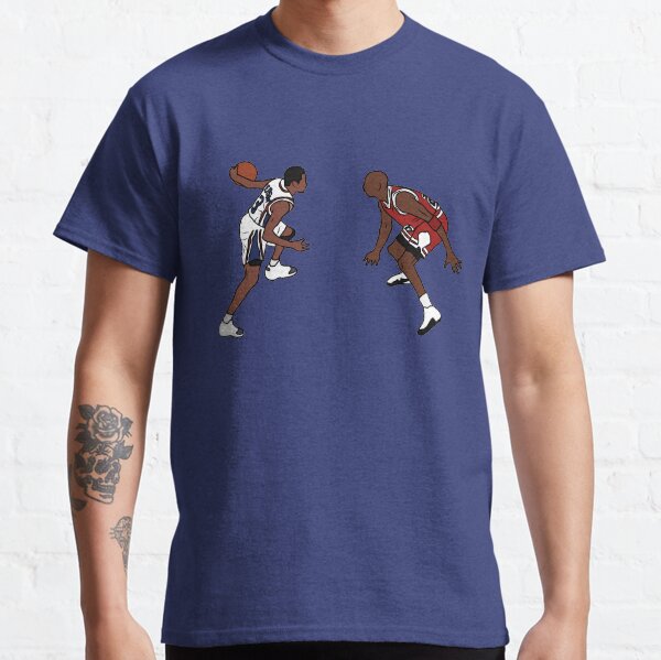 Allen Iverson Crosses Over Michael Jordan Classic T-Shirt