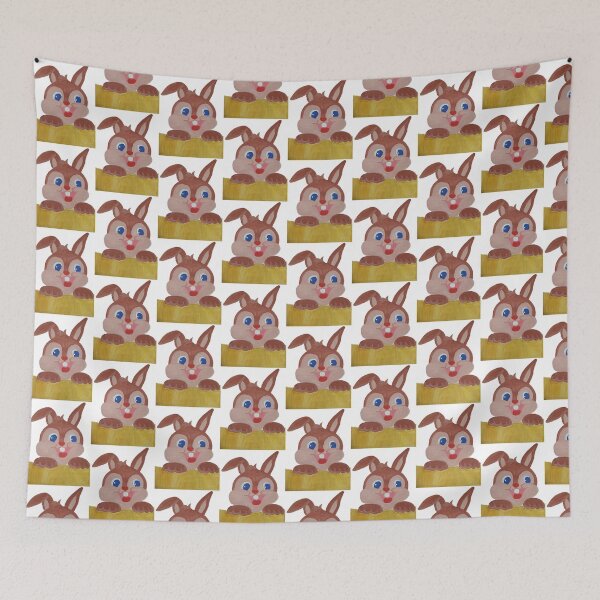 Item preview, Funny cute rabbit designed and sold by Simmikreative.