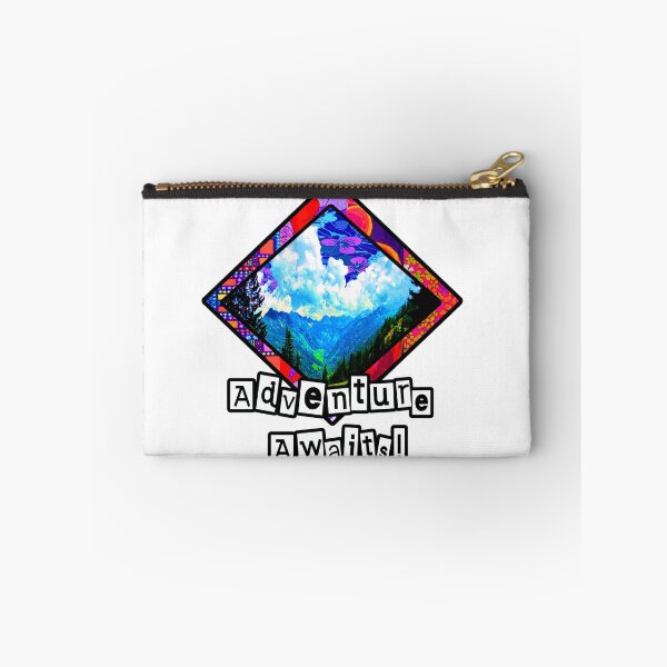 Item preview, Adventure Awaits Mountains  designed and sold by artbyomega.