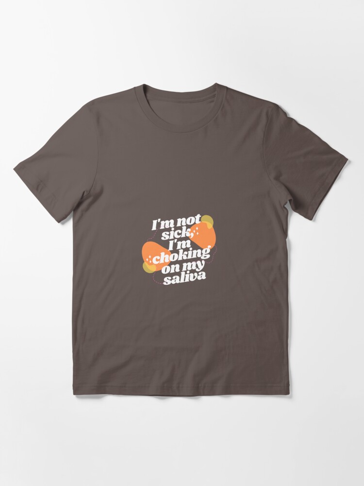 "Choking Saliva Orange" T-shirt by carawaycarter | Redbubble