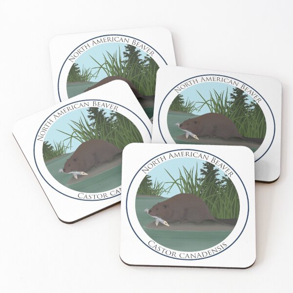 Item preview, North American Beaver designed and sold by Heather  Hinam.