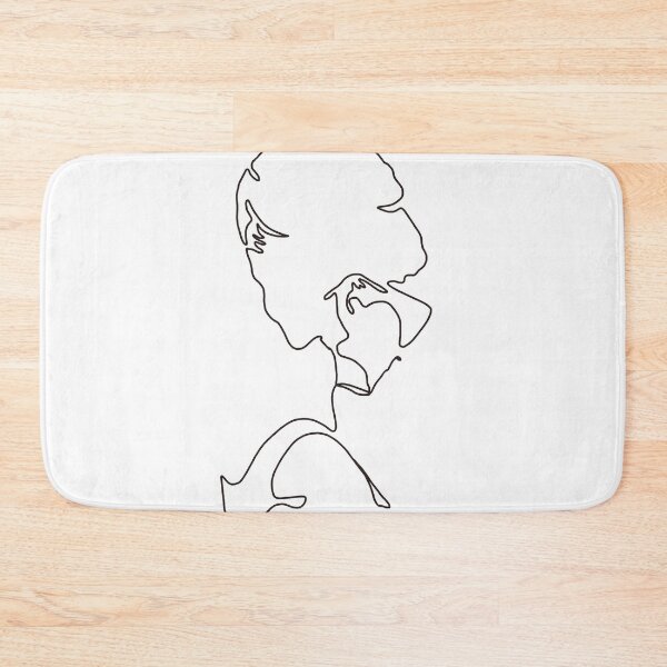 Item preview, Audrey Hepburn single line drawing designed and sold by edgeofthesand.