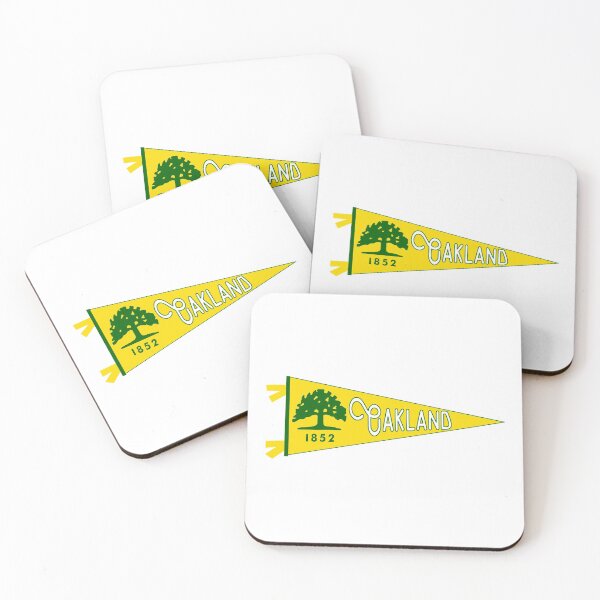 Item preview, Oakland Flag Pennant designed and sold by Decal Mania.