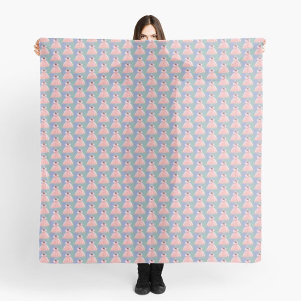 Glinda The Good Witch, The Wizard of Oz, Realistic Digital Painting, Full Body Portrait Scarf