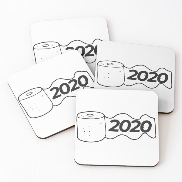 Item preview, 2020 Toilet Paper Logo designed and sold by DWaffleDesigns.