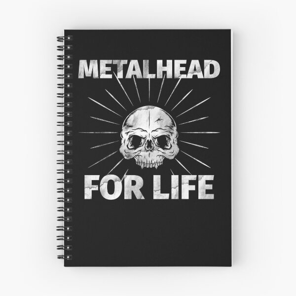 Item preview, Heavy Metal Metalhead Skull Metallers Headbanger designed and sold by playloud.