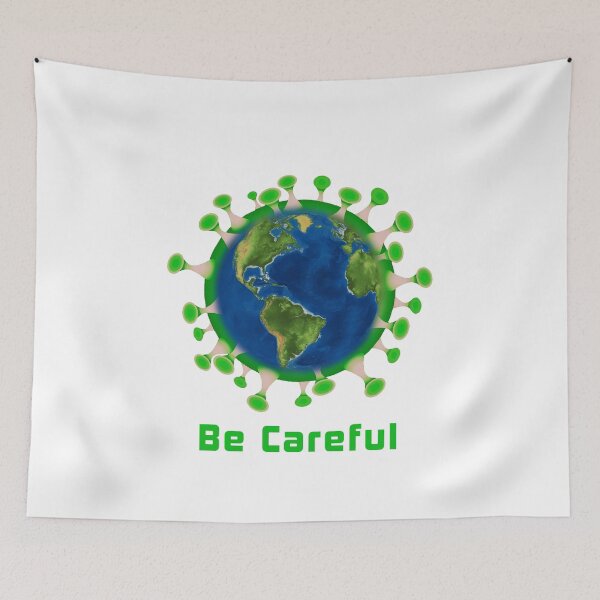 Item preview, Corona Virus -be careful designed and sold by Move-Art.