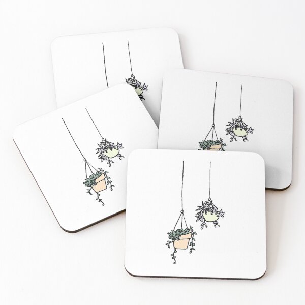 Item preview, Hanging plants design designed and sold by stickerdesignss.