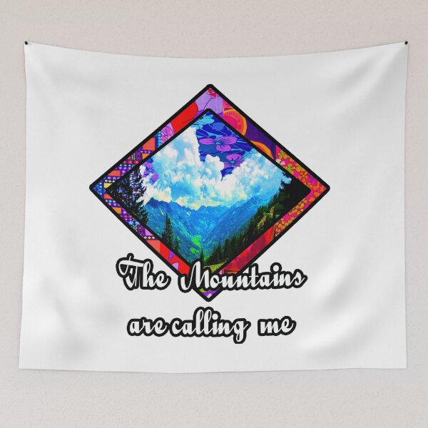 Item preview, The Mountains are calling designed and sold by artbyomega.