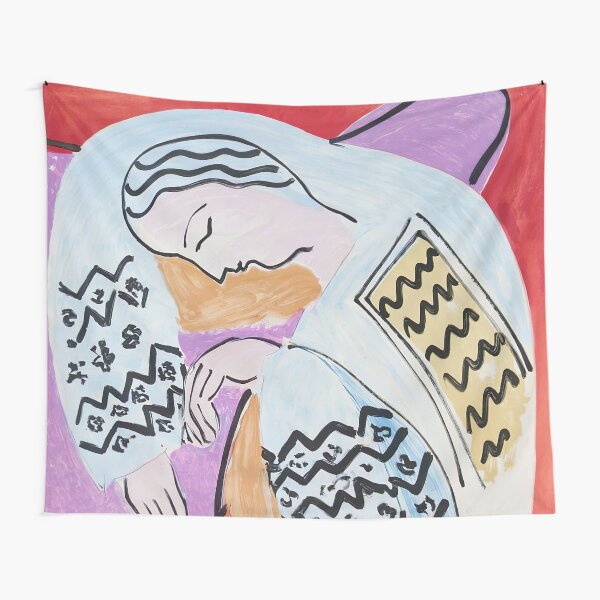 Henri Matisse - The Dream - 1940 Artwork Tapestry