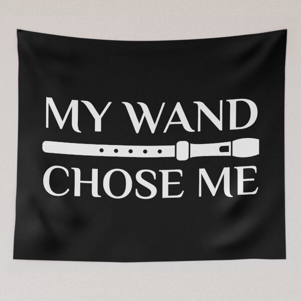 Item preview, My Wand Chose Me Flute Musician Marching Band designed and sold by haselshirt.
