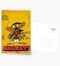 MACHETY - the fastest Blade in Mexico Postcards