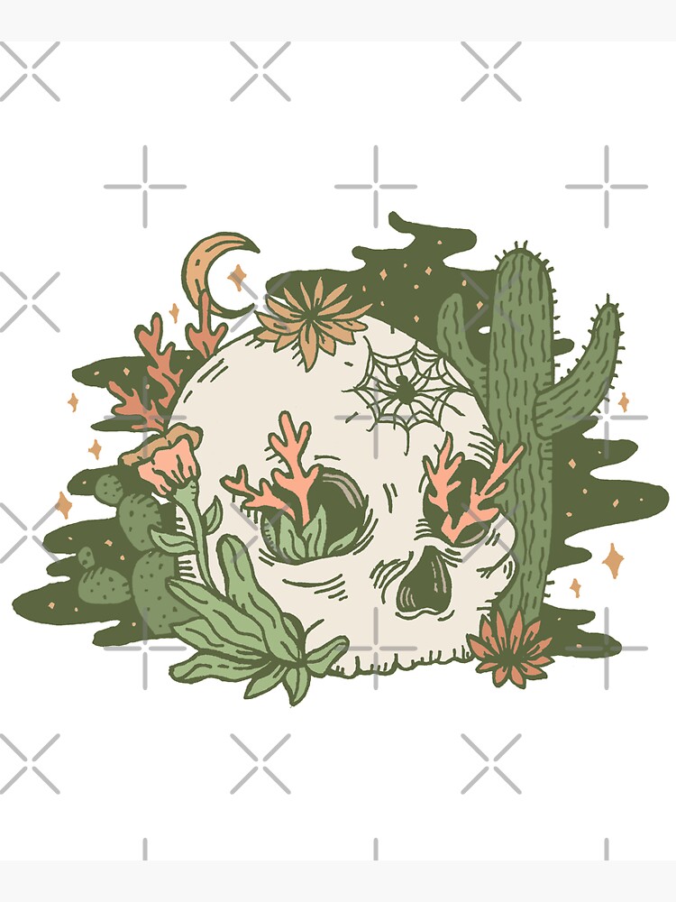 Desert Skull by doodlebymeg