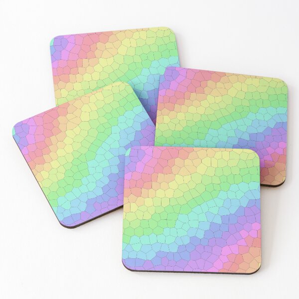 Item preview, Pastel Rainbow "Stained Glass" Ombre designed and sold by KelseyLovelle.