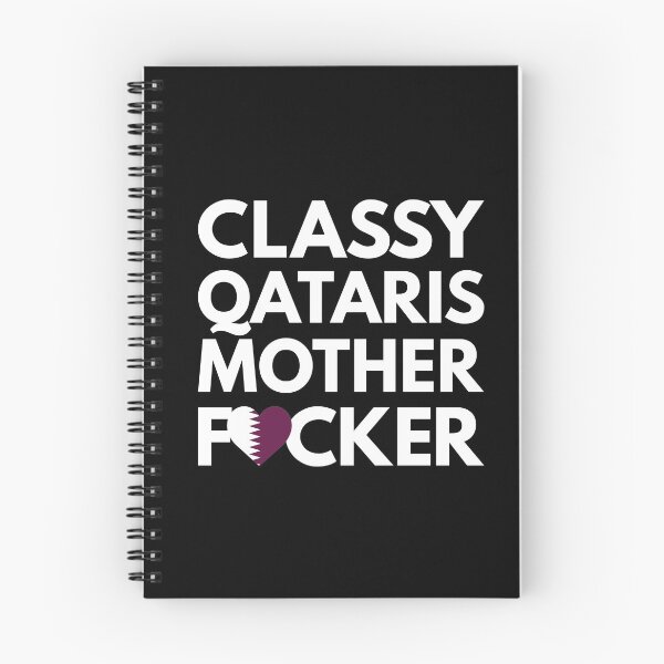 Item preview, Classy Qataris MF Mother Focker Qatar designed and sold by HelloFromAja.