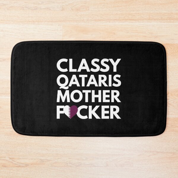 Item preview, Classy Qataris MF Mother Focker Qatar designed and sold by HelloFromAja.