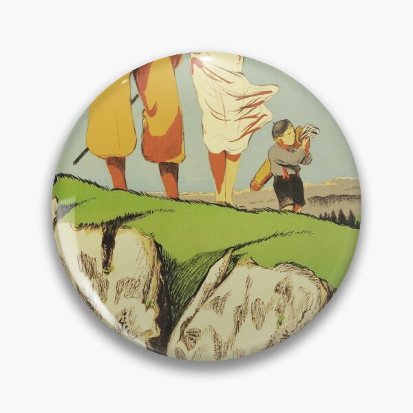 Item preview, Mont Revard vintage travel poster designed and sold by stickart-marek.