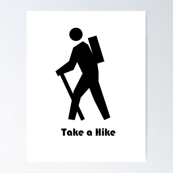 Item preview, Take a Hike Graphic Logo T Shirt designed and sold by Brian Kerls Photography.