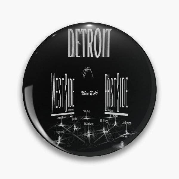 Item preview, Detroit - Eastside/Westside - Where U at? designed and sold by UniqueCreator.