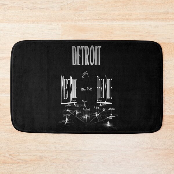 Item preview, Detroit - Eastside/Westside - Where U at? designed and sold by UniqueCreator.