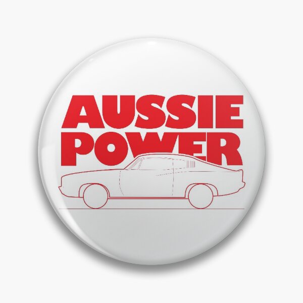 Item preview, Aussie Power - Valiant Charger (Red) designed and sold by Justin Ellis.