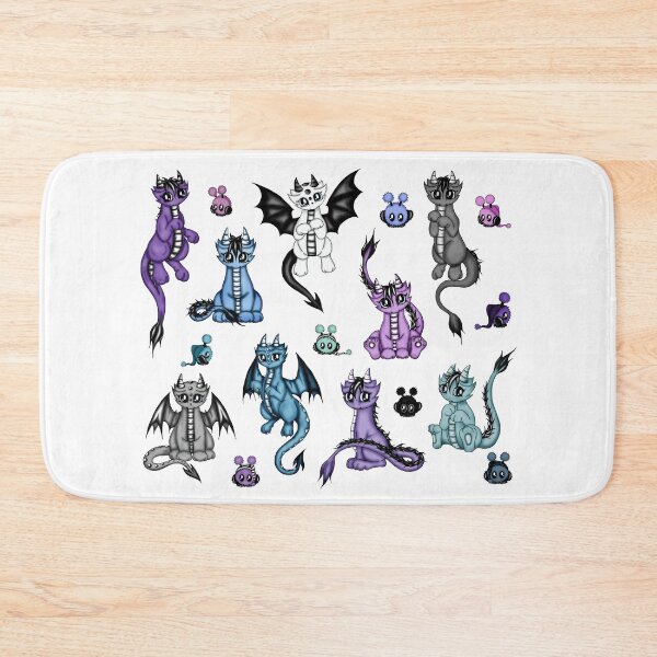 Item preview, Dragons, Dragy & Mimis white designed and sold by Pezi-Creation.