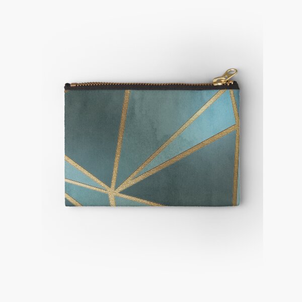 Item preview, Teal Gold Geometry designed and sold by KadyIllustrates.