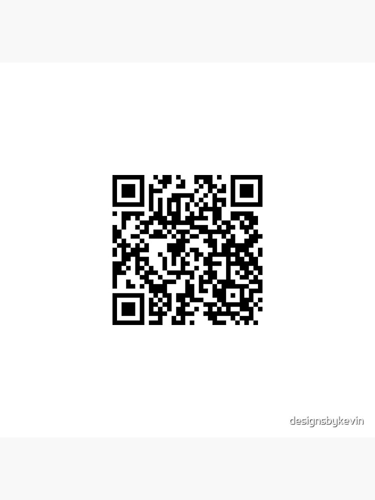 Rick Roll Link QR Code Pin for Sale by magsdesigns