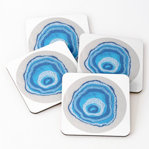Item preview, Blue Geode designed and sold by hellodearheart.